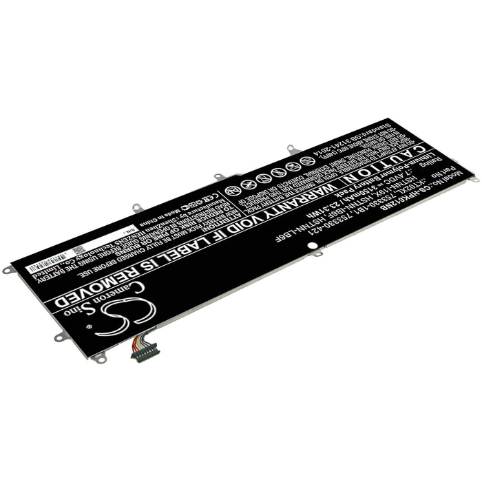 HP Pro X2 612 G1 Keyboard Laptop and Notebook Replacement Battery-2