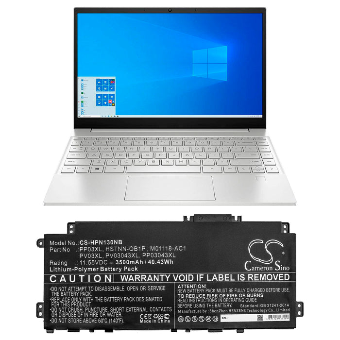 HP Pavilion 13-BB Pavilion 13-bb0000nc Pavilion 13-bb0005TU Pavilion 13-bb0013nf Pavilion 13-bb0014TU Pavilion Laptop and Notebook Replacement Battery-5