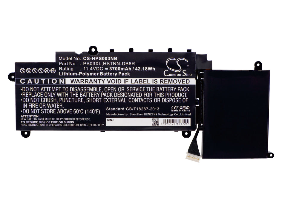 HP Pavilion X360 PAVILION X360 310 PAVILION X360 310 G1 Stream 11 STREAM 11 X360 Stream 11-D010NR Stream 11-D0 Laptop and Notebook Replacement Battery-5