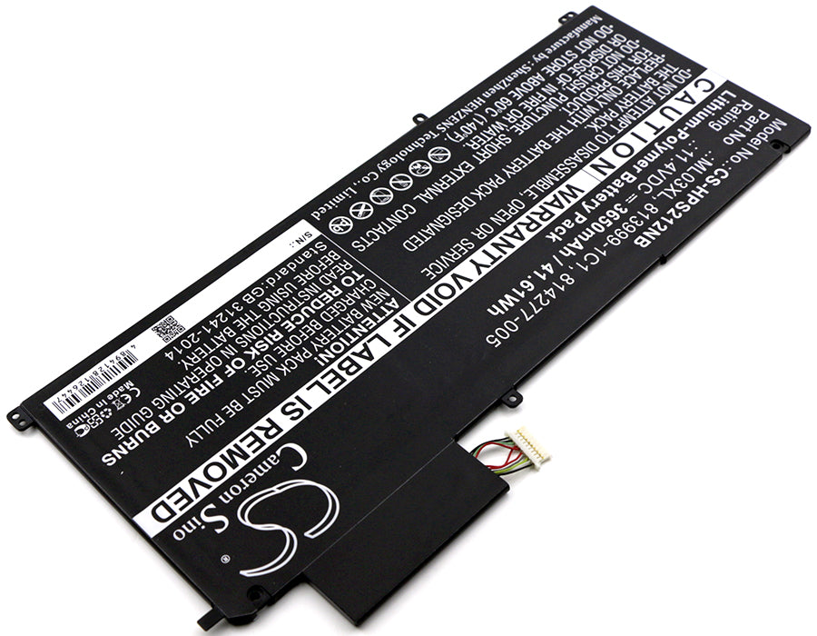 HP 12-A001DX Spectre 12-a000 x2 Spectre X2 Spectre X2 12in Spectre x2 12-a000 Spectre X2 12-A000NA Spectre X2  Laptop and Notebook Replacement Battery-2