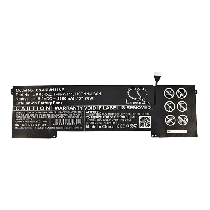 HP Omen 15 Omen 15-5000 Omen 15-5000na OMEN 15-5000NA-K2V86EA Omen 15-5000nc OMEN 15-5000NC-K1G93EA Omen 15-50 Laptop and Notebook Replacement Battery-3