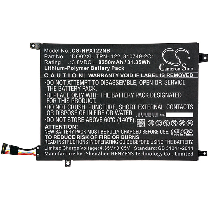 HP K2N76PA K2N77PA K5C45PA K5C46PA Pavilion X2 10 Pavilion X2 10-J013TU Pavilion X2 10-J014TU Pavilion X2 10-J Laptop and Notebook Replacement Battery-3