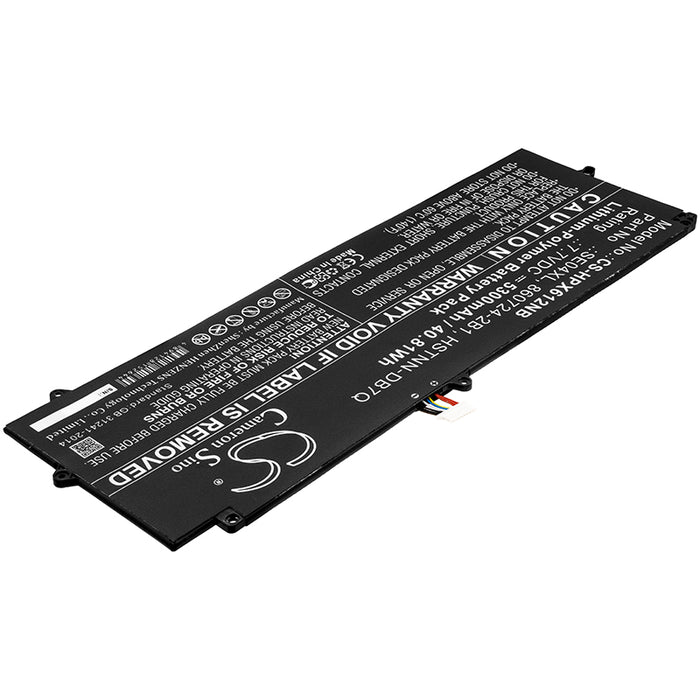 HP Pro Tablet x2 612 G2 Pro Tablet x2 612 G2(1DT63AW) Pro Tablet x2 612 G2(1DT66AW) Pro Tablet x2 612 G2(1DT69 Laptop and Notebook Replacement Battery-2