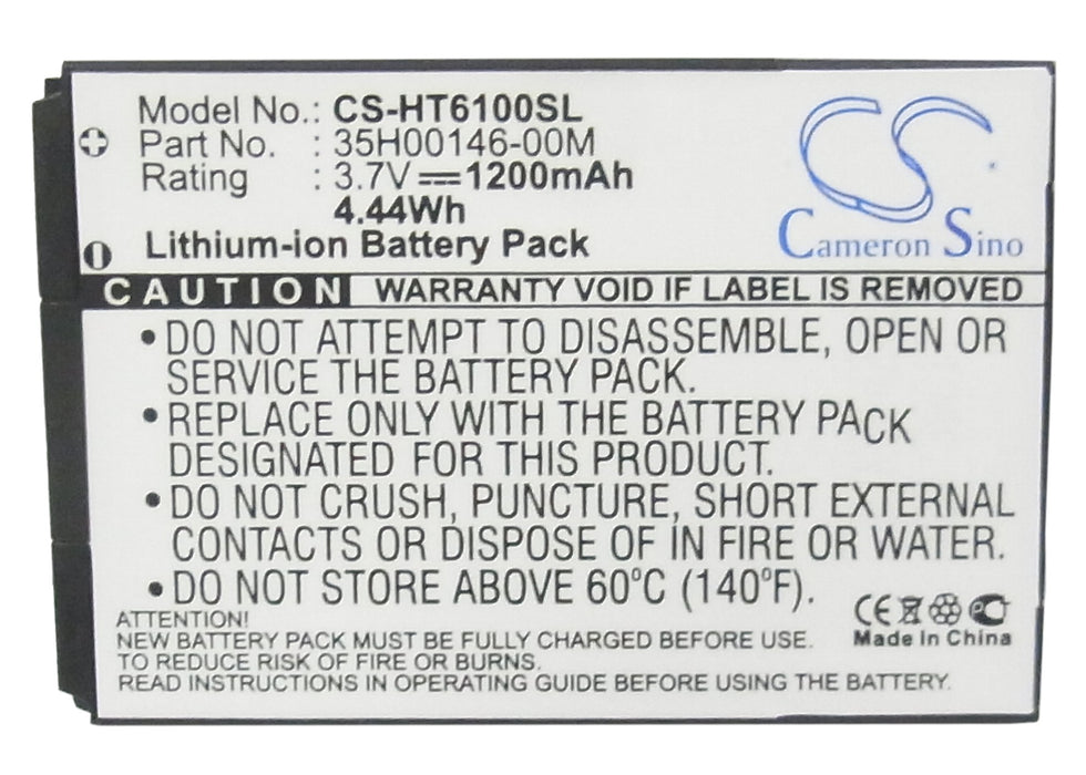 Sprint EVO Shift 4G 1200mAh Mobile Phone Replacement Battery-5
