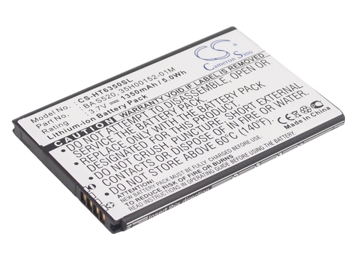 HTC ADR6350 ADR6350VW Droid Incredible 2 D 1350mAh Replacement Battery-main