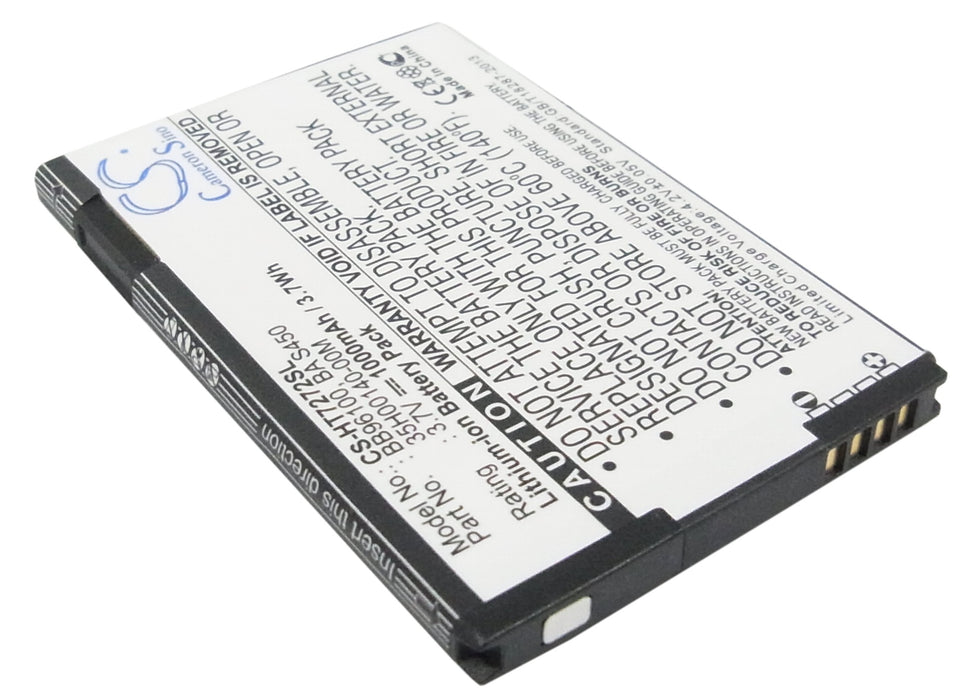 T-Mobile G2 1000mAh Mobile Phone Replacement Battery-2
