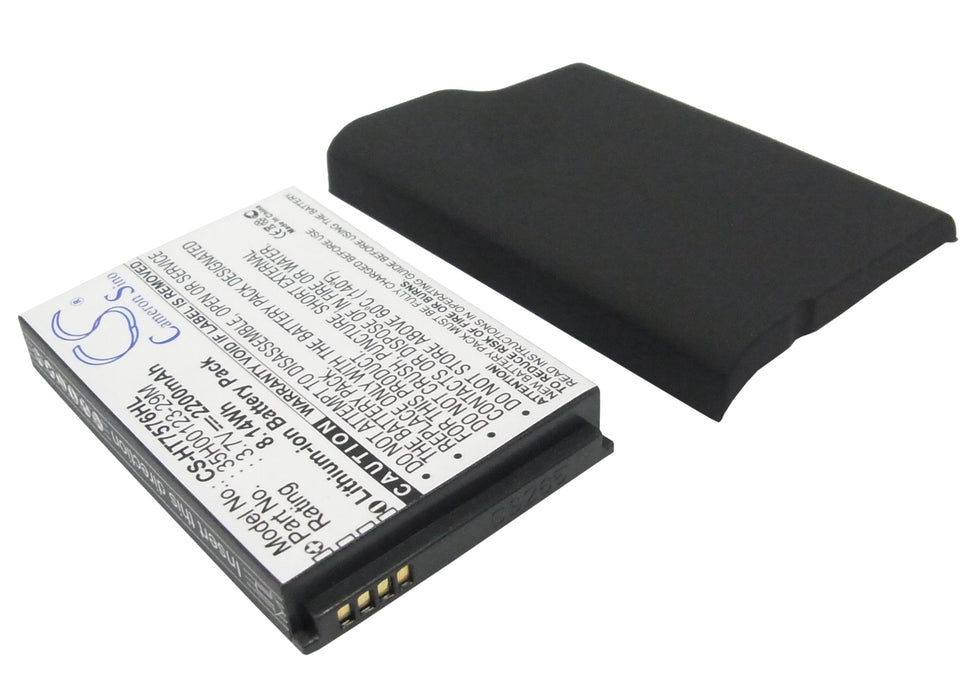 HTC 7 Pro T7576 2200mAh Mobile Phone Replacement Battery-2
