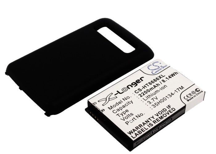 HTC 7 Trophy Spark T8686 2200mAh Replacement Battery-main