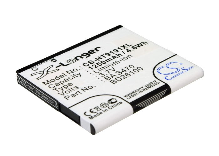 T-Mobile myTouch HD PD98120 1250mAh Mobile Phone Replacement Battery-2