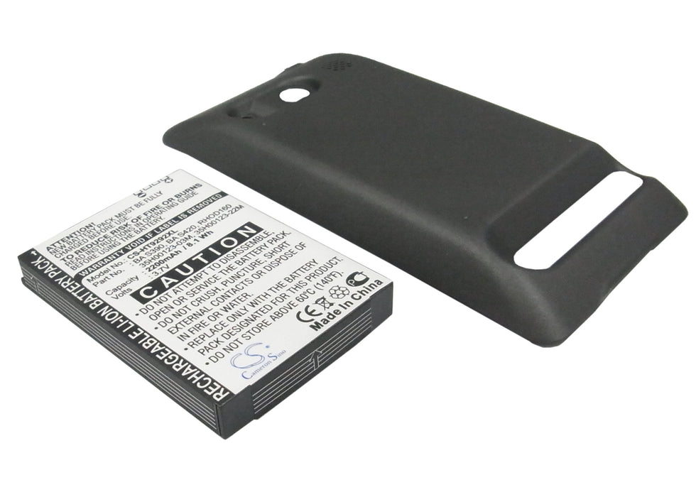 HTC A9292 EVO 4G Supersonic Black Replacement Battery-main