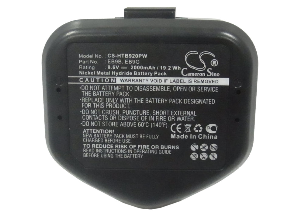 Hitachi CK 12D CK 12DY CL 10D D 10D D 10DD 2000mAh Replacement Battery-5