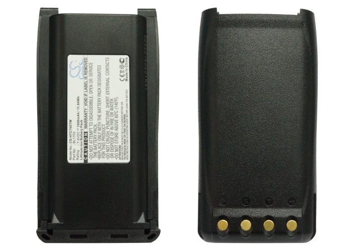 HYT TC 800M TC-700 TC-700U TC-700V TC-710 TC-720 TC-780 TC-780M TC-780U TC-780V 1600mAh Two Way Radio Replacement Battery-5