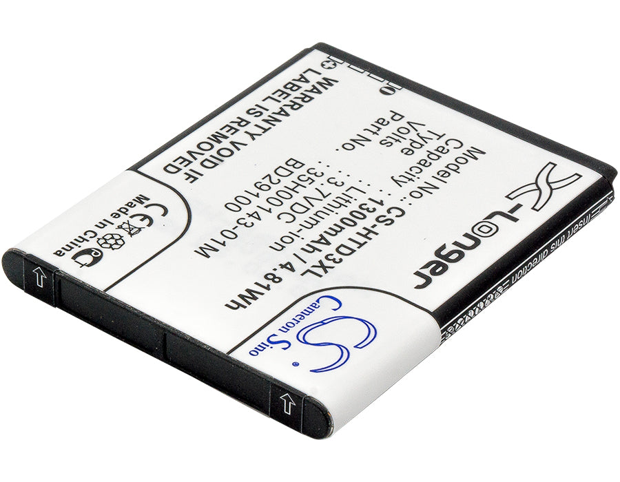 T-Mobile HD7 1300mAh Mobile Phone Replacement Battery-2