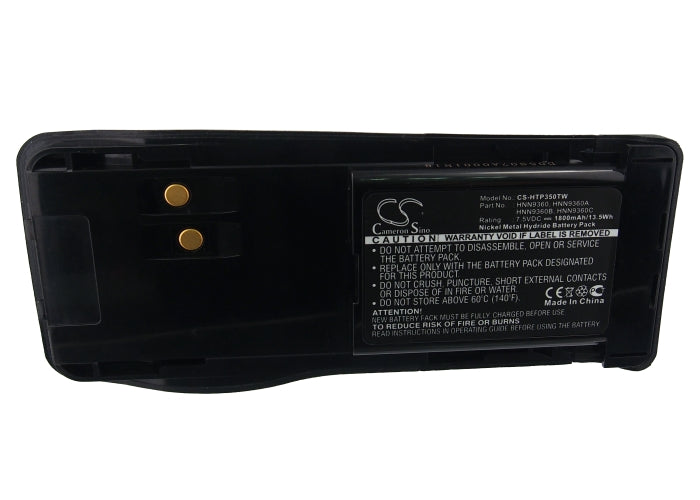 Motorola GP350 1800mAh Two Way Radio Replacement Battery-5