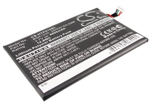 HTC P510 Tablet Replacement Battery