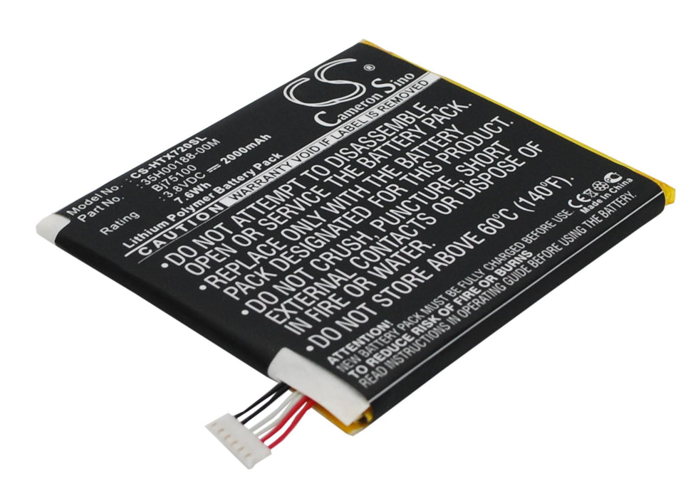 Sprint APX325CWH EVO 4G LTE Mobile Phone Replacement Battery-2