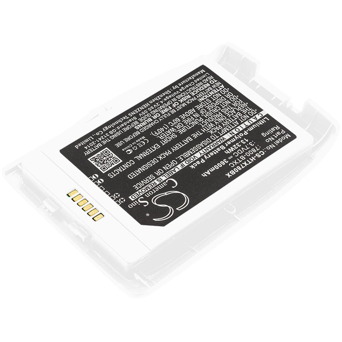 Dolphin 7800 White Replacement Battery-2