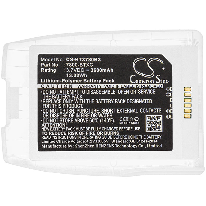 Dolphin 7800 White Replacement Battery-3