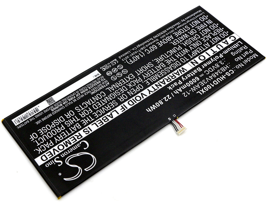 Huawei d-01H dtab M2-A04L Mediapad M2 10.1 LTE Tablet Replacement Battery-2