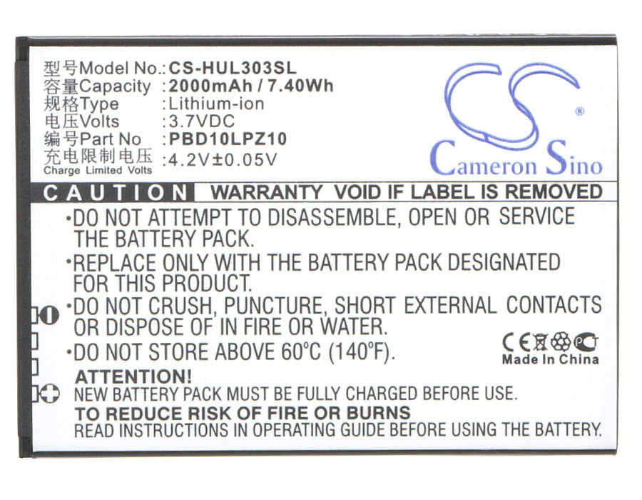 Huawei 303HW GL10P Hotspot Replacement Battery-5