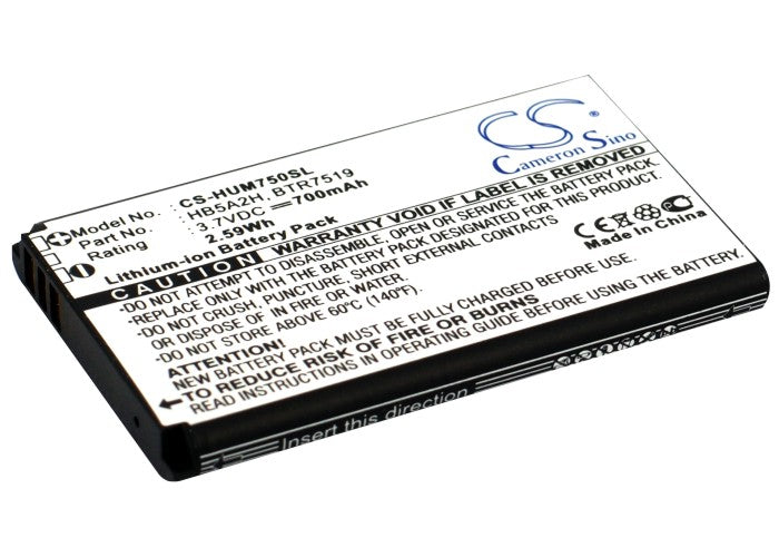 T-Mobile Pulse Mini Tap 700mAh Replacement Battery-main