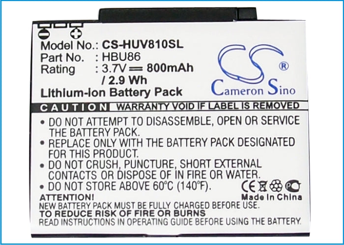Huawei T7200 U7200 V810 Mobile Phone Replacement Battery-5