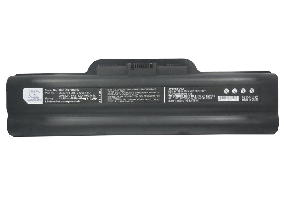 HP Business Notebook NX9500 Business Notebook NX9500-PF030 Business Notebook NX9500-PF031 Business Notebook NX Laptop and Notebook Replacement Battery-5
