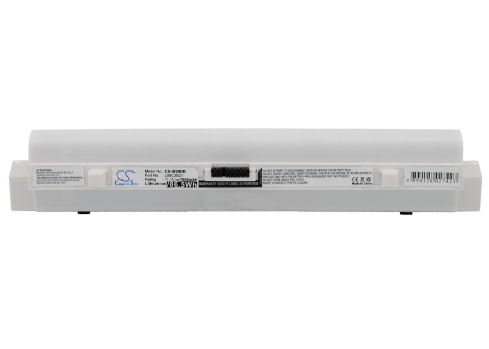 Lenovo ideapad S10 ideapad S10 20015 White 7800mAh Replacement Battery-main