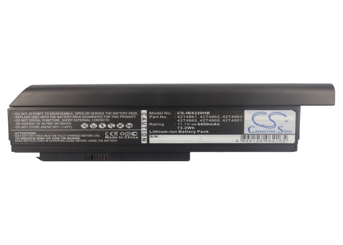 IBM ThinkPad X220 ThinkPad X220i ThinkPad X220s ThinkPad X230 6600mAh Laptop and Notebook Replacement Battery-5