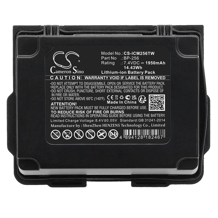 Icom IC-92 IC-92AD IC-E92D Two Way Radio Replacement Battery