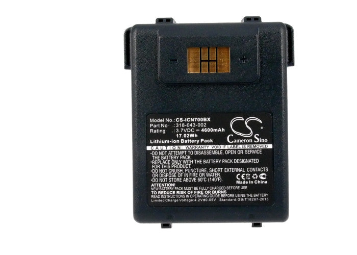 Intermec CN70 CN70e Black Barcode 4600mAh Replacement Battery-5