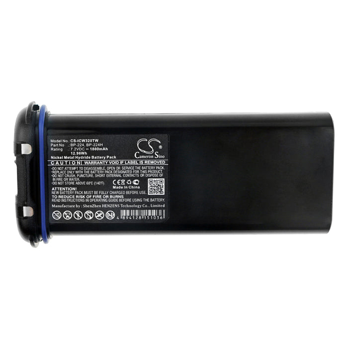 Icom IC-IC-M2A IC-IC-M31 IC-M21 IC-M32 1800mAh Two Way Radio Replacement Battery-3