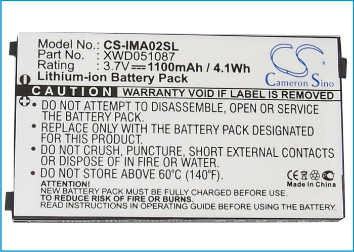 I-Mate PDAL PDA-L Mobile Phone Replacement Battery-5