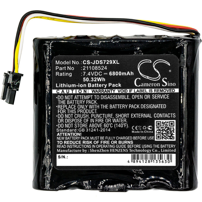 Jdsu 21100729 000 21129596 000 Viavi SC-TP 6800mAh Replacement Battery-3