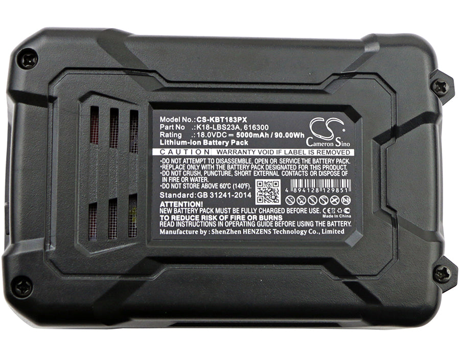 Kobalt K18LD-26A 5000mAh Replacement Battery-5