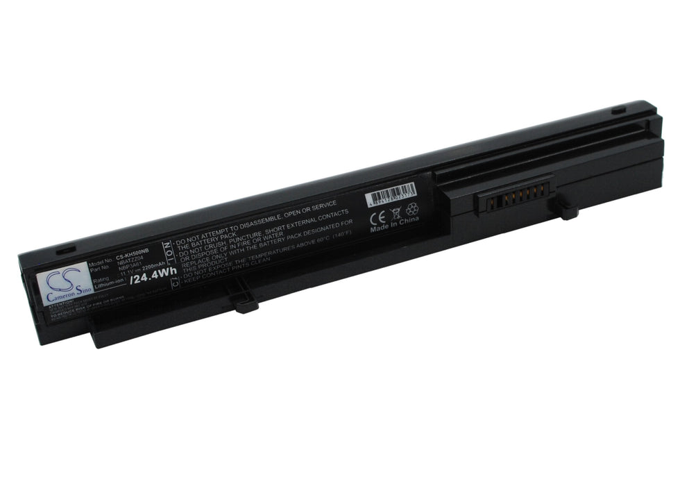 Kohjinsha K600 K800 L500X SA SA1F00A SA1F00H SH SH6 SH8 SR series SR8 V800 2200mAh Black Laptop and Notebook Replacement Battery-2