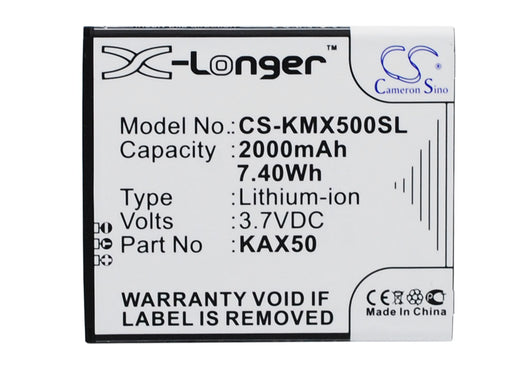 Kazam Trooper X5.0 Replacement Battery-main