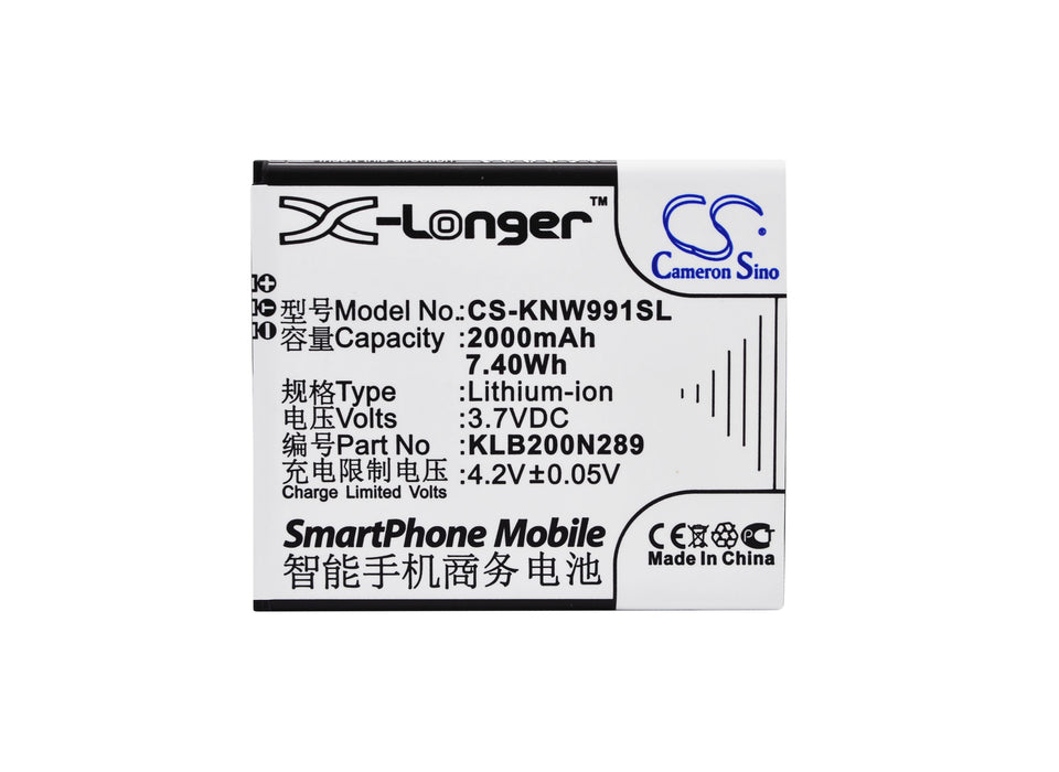 Avvio 792 Mobile Phone Replacement Battery-5