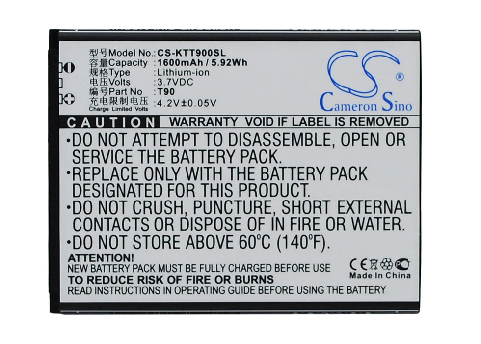 K-Touch T90 Replacement Battery-main