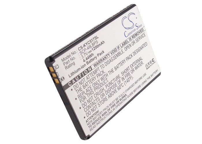 Kyocera C5133 C5155 C5156 C5170 C5171 Event Hydro Hydro C5170 Hydro Plus KYC5170 Rise Rise C5155 Rise C5156 Mobile Phone Replacement Battery-5
