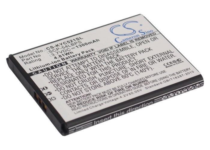 Kyocera C5215 Hydro Edge Replacement Battery-main
