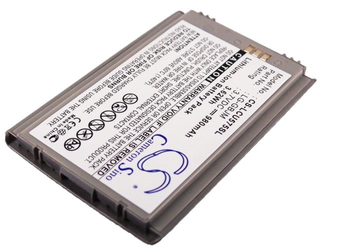 LG CU575 Trax cu575 TU575 Mobile Phone Replacement Battery-2