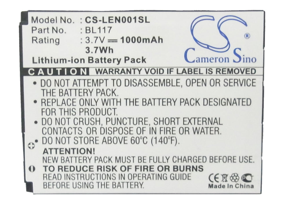 Lenovo O1 Mobile Phone Replacement Battery-5