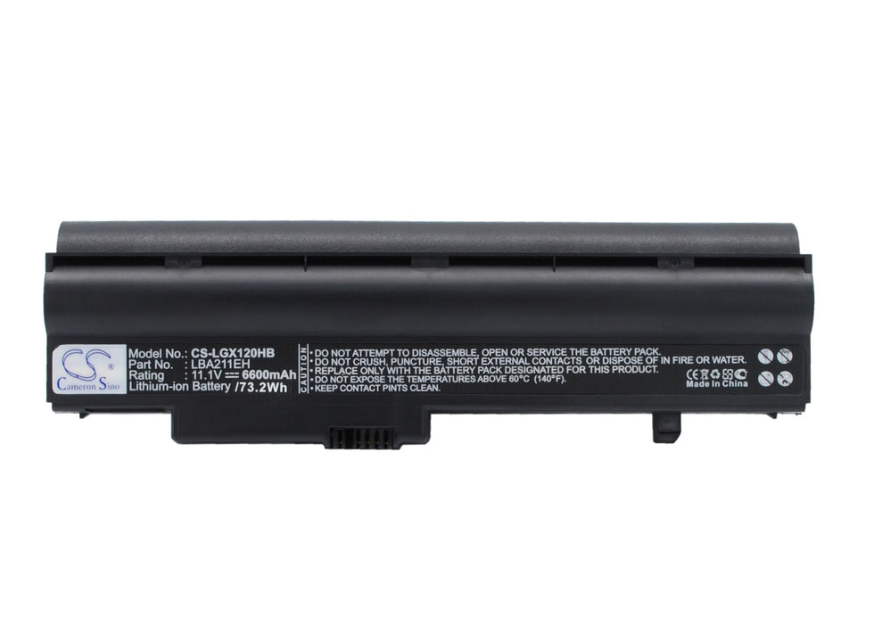 LG X120 X120-G X120-H X120-L X120-L.C7B1A9 X Black Replacement Battery-main