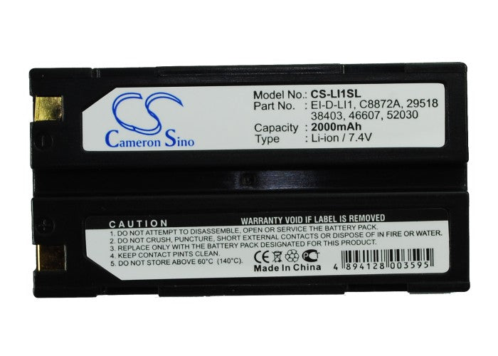 Kyocera Finecam S3R 2000mAh Replacement Battery-3