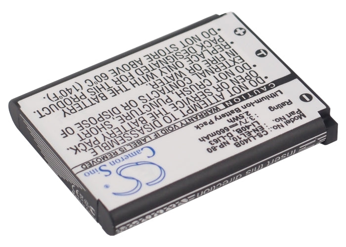 Tevion SZ7 SZ8 660mAh Recorder Replacement Battery-2