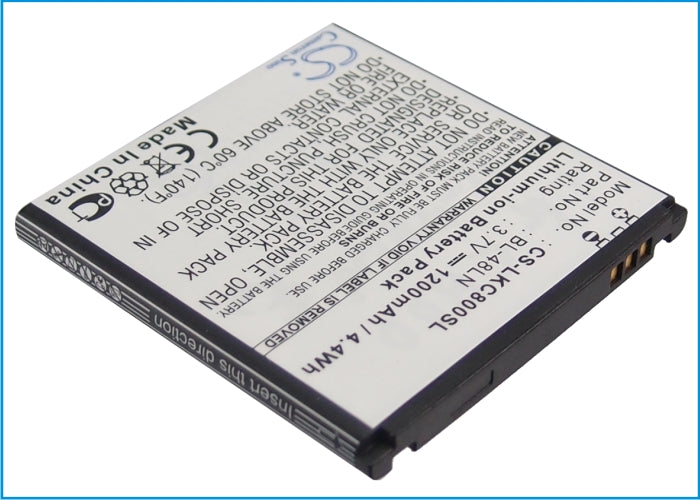 T-Mobile myTouch Q myTouch Q 4G 1200mAh Mobile Phone Replacement Battery-2