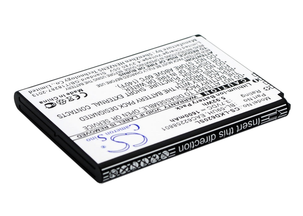 LG D315 D320 D620 D620J D620K D620R G2 mini Optimus G2 Mini 1600mAh Mobile Phone Replacement Battery-3
