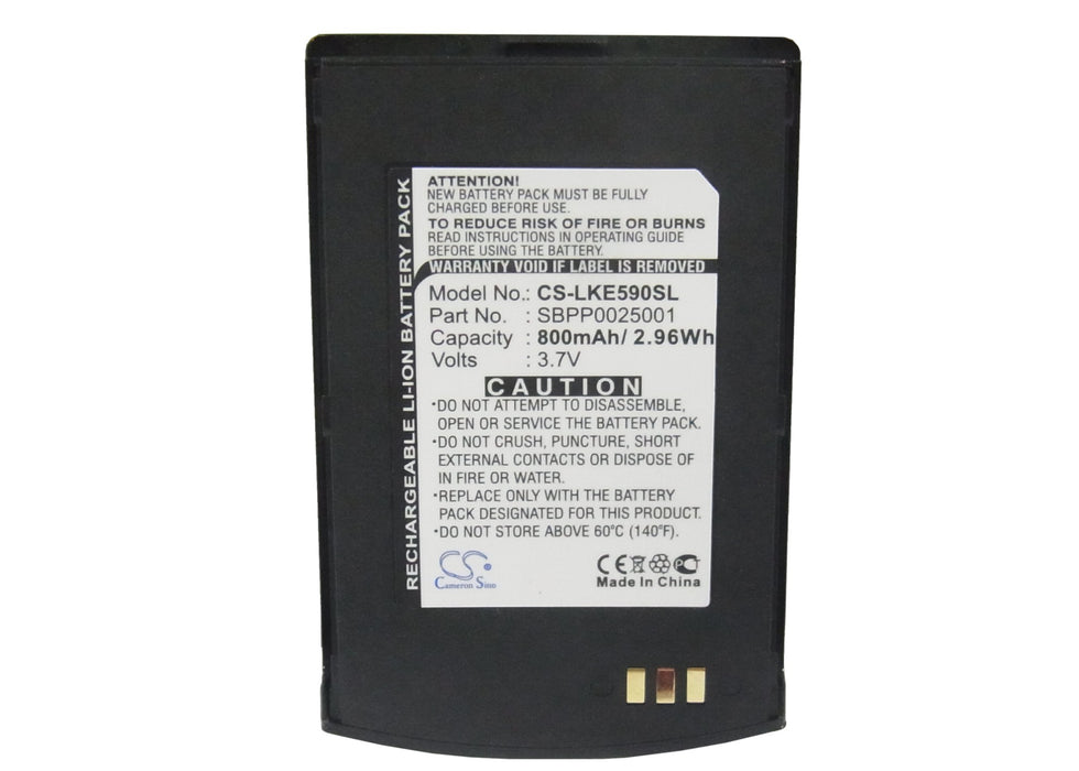 LG KE590 Mobile Phone Replacement Battery-5