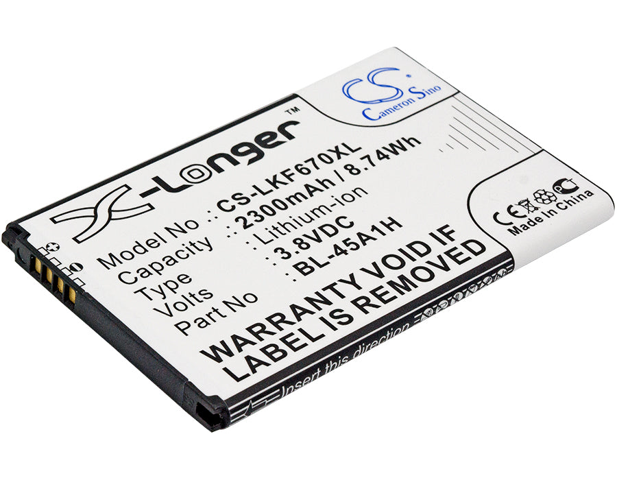 LG F670 F670K F670L F670S K10 K10 4G LTE K 2300mAh Replacement Battery-main